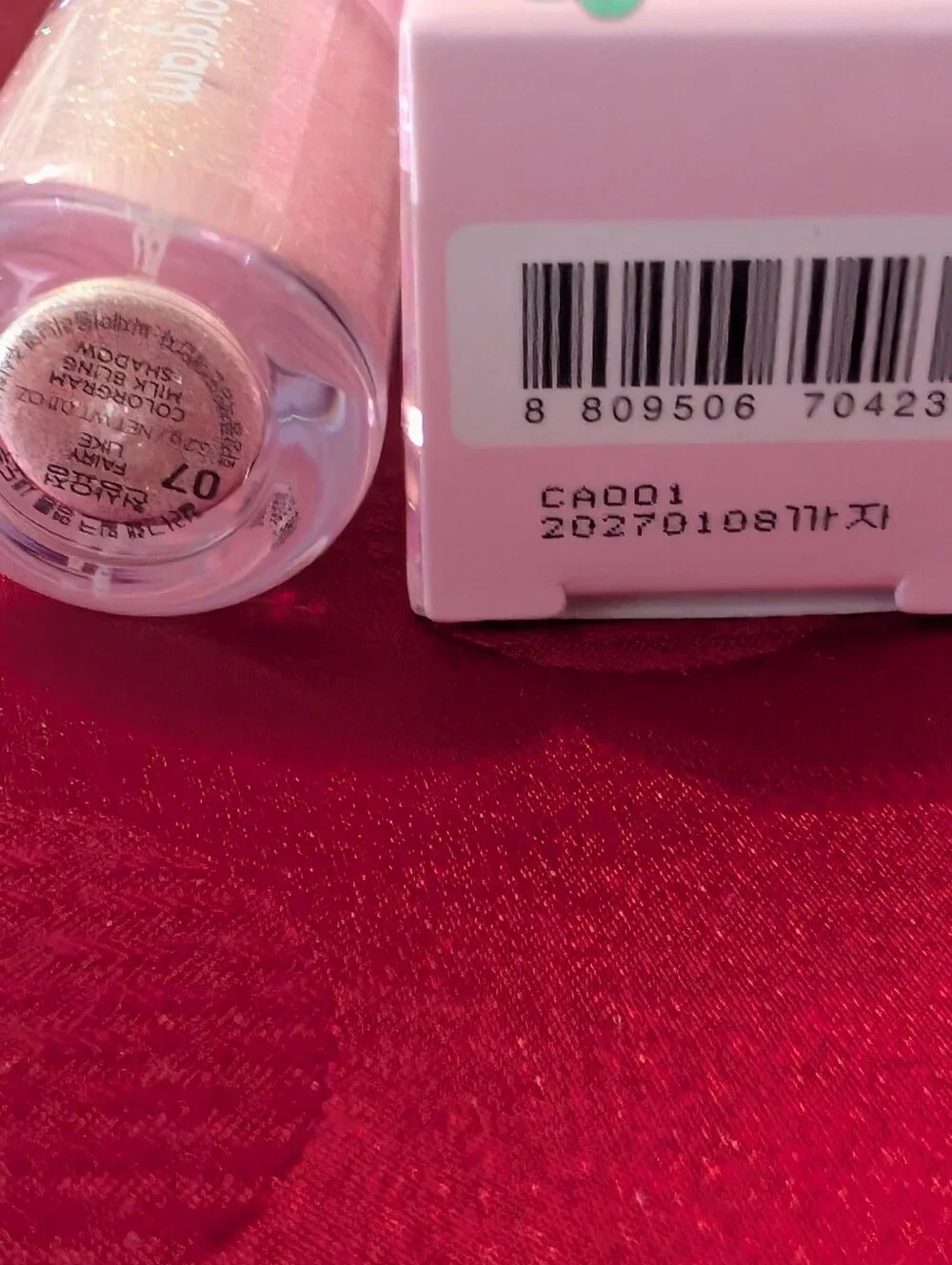 4 - Colorgram Milk Bling Shadow Glitter Liquid Eyeshadows New